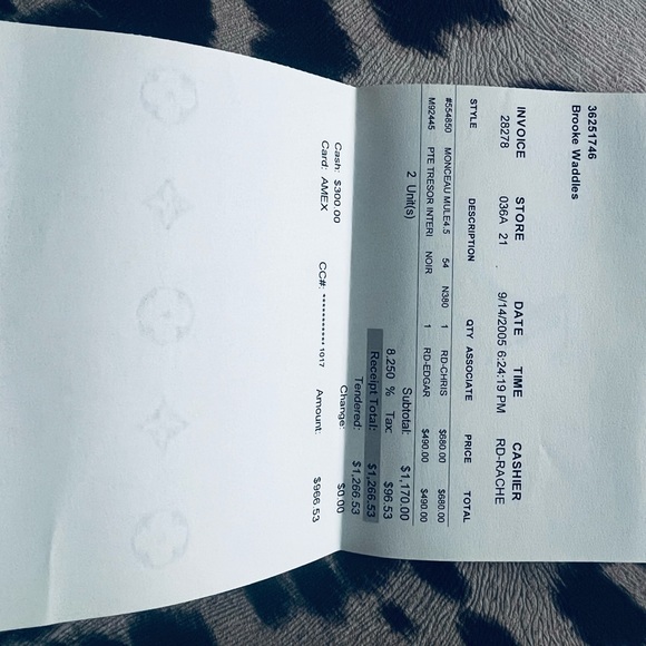 Louis Vuitton patent leather denim mules - Picture 4 of 6